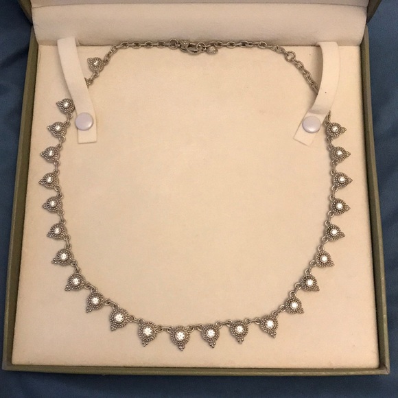 ✨Judith Ripka dew drop necklace